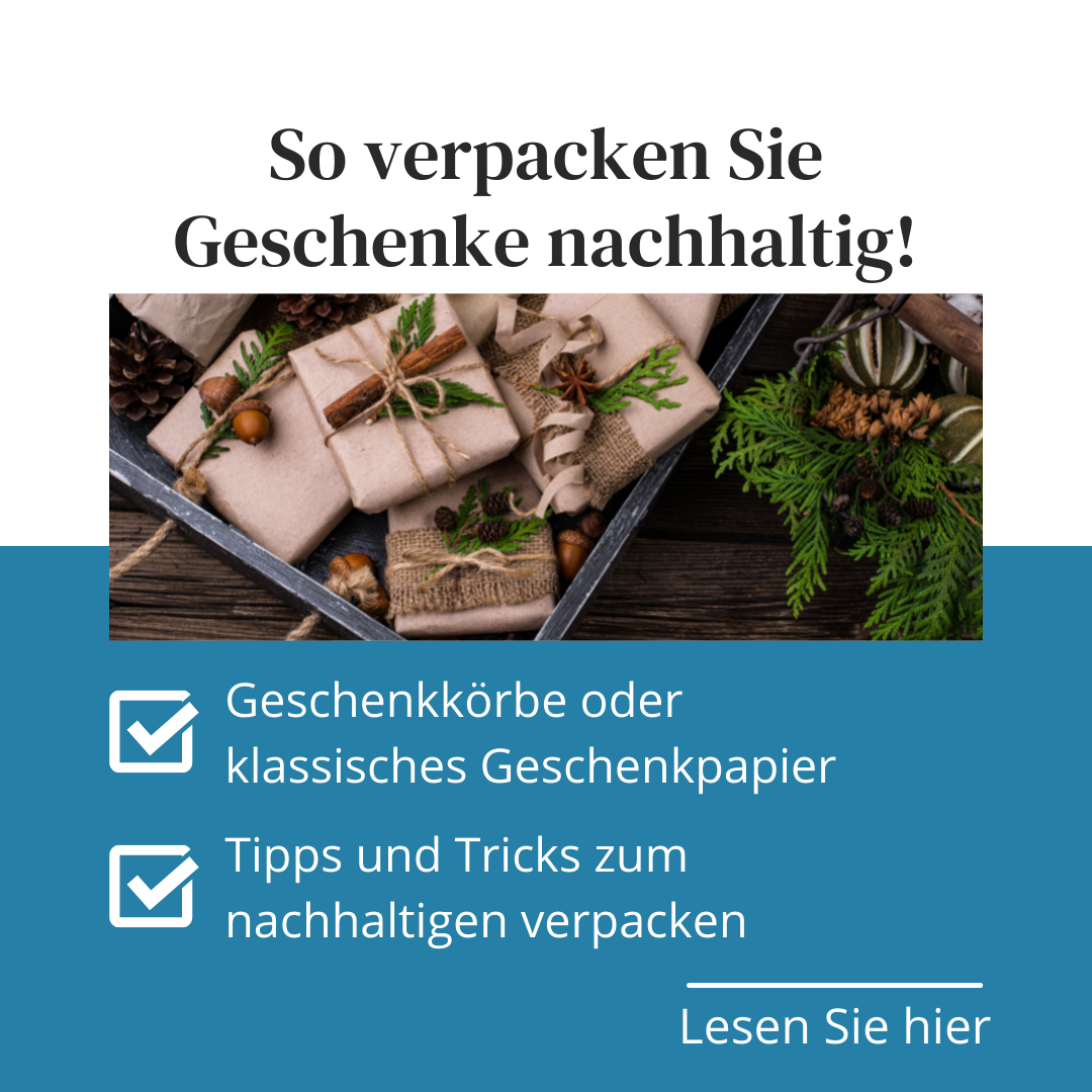 Geschenke nachhaltig verpacken