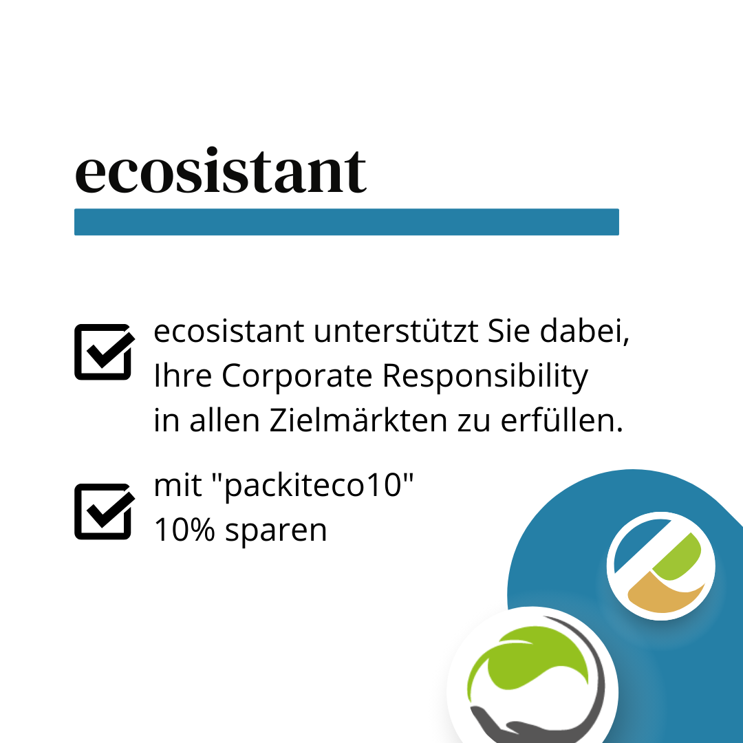 ecosistant Partnerschaft pack-it-eco