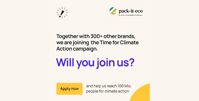 pack-it-eco Time for Climate Action, LFCA